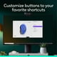 thumbnail image 5 of Logitech Signature M650 L Full Size Wireless Mouse - For Large Sized Hands, 2-Year Battery, Silent Clicks, Customizable Side Buttons, Bluetooth, for PC/Mac/Multi-Device/Chromebook - Classic Blue, 5 of 9
