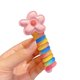 thumbnail image 5 of Cuerda para el cabello, anillo para teléfono, lazo de flores de alta elasticidad, decoración antideslizante y antiroturas, diadema portátil para niñas pequeñas, tocado diario, 5 of 8