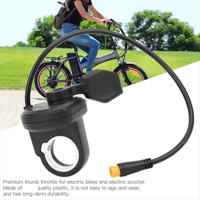 108X/L Régulateur de Doigt Gauche Accélérateur Pouce Réglage de Vitesse Électrique Tendeur avec Connecteur Étanche