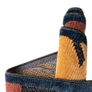 Unique Loom Belize Outdoor Collection Area Rug - Ambergris (2 x 3 Rectangle Charcoal/Light Blue)