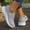 Gray, variant on Norvail Womens Breathable Comfortable Lightweight Slip-On Flyknit Shoes – Stretchy Knit Upper Walking Shoes with Cushioned Insole, Casual Athletic Sneakers for Travel Commute Daily Wear