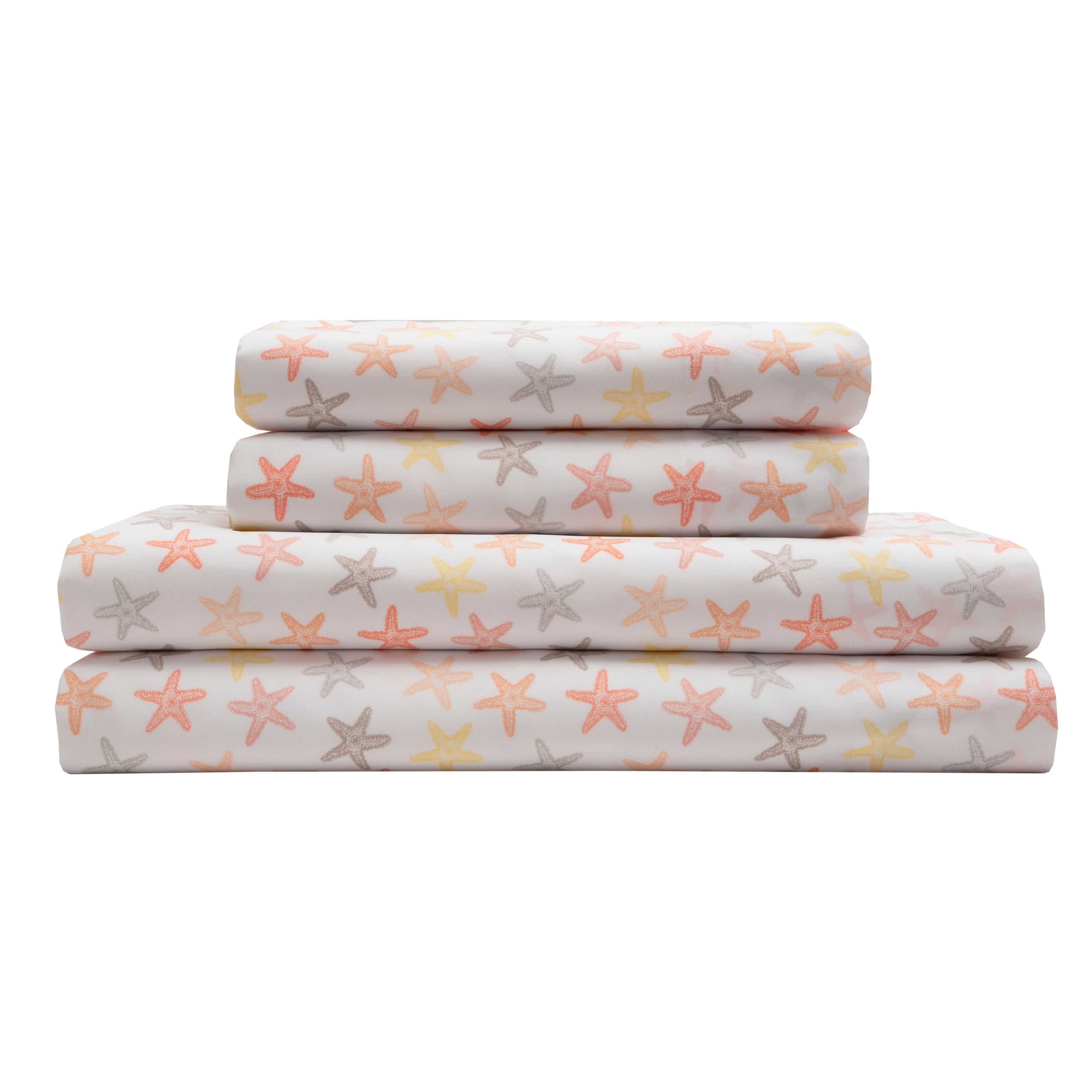 Coastal Print Sheet Set|Queen - Ocean Paradise Coastal Print Sheet Set|Queen - Ocean Paradise