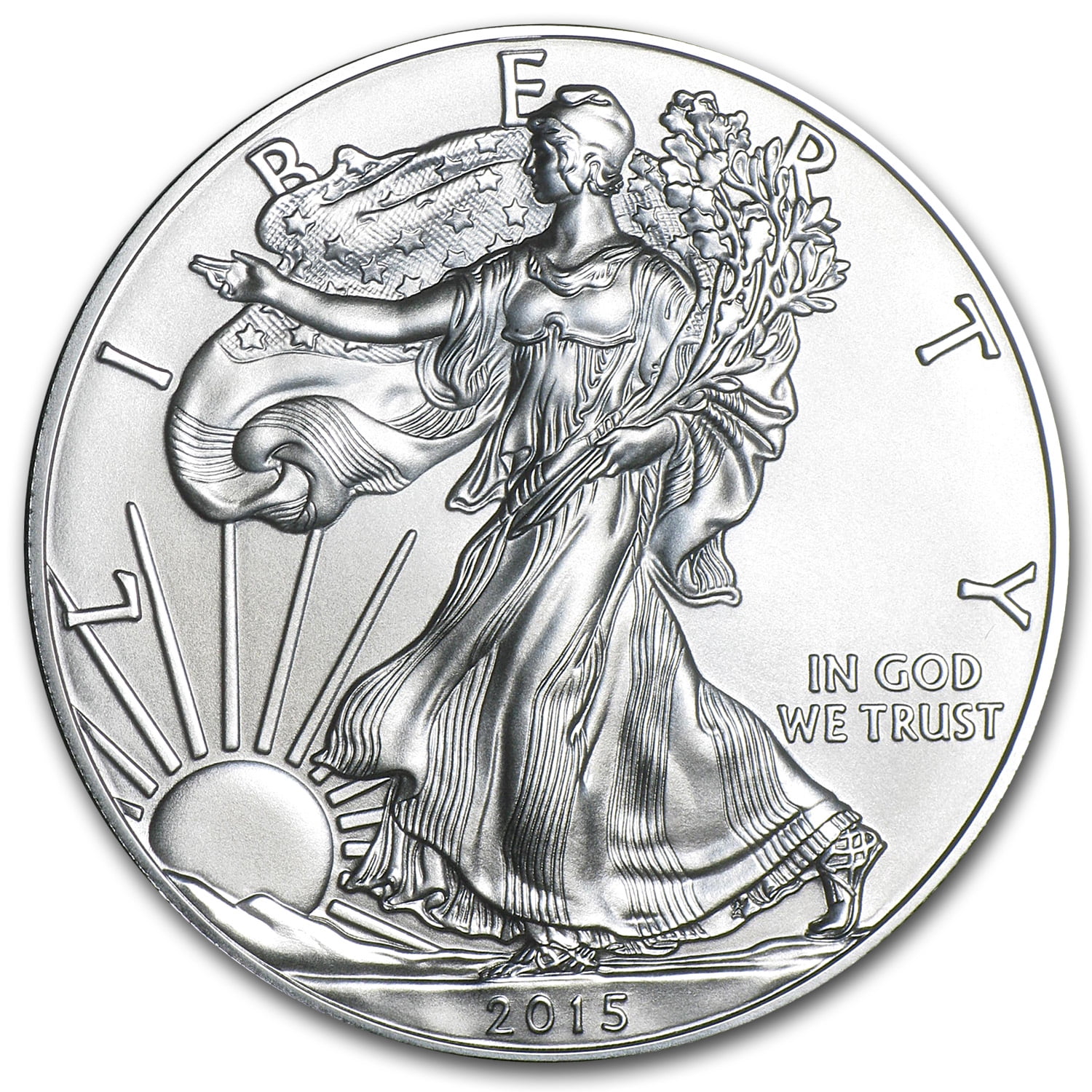 2015-W BURNISHED SILVER EAGLE ~ NGC MS69 ~ EARLY RELEASES ~ FREE SHIPPING 