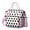 Pink-25, variant on Vintage Polka Dot Lunch Bag – Dual Compartment Insulated Lunch Box with Adjustable Strap & Multi-pocket Organizer, Black & White Dots for Stylish Office or Picnic