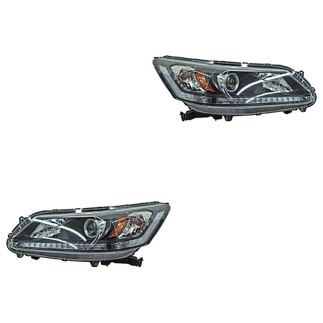 Par de Faros Accord 2013 A 2015 Honda TYC .