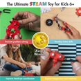 thumbnail image 2 of The Off Bits Stem Building Toys Chopperbit Educativo Construye tu propio robot de juguete para niños mayores de 8 años Niños y niñas Stem Toys Kit de ingeniería Motocicleta Vehículo Construcción Jugue, 2 of 5