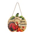 thumbnail image 1 of Thanksgiving Door Sign Wooden Pumpkin Hanging Welcome Sign Front Porch Decor, 1 of 10