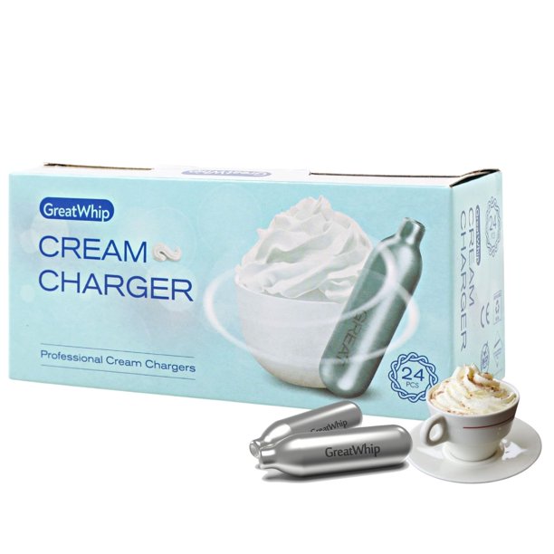 GreatWhip Nitrous Oxide Cartridge 50 pack Original Flavor N2O Chargers