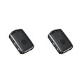thumbnail image 3 of Funda de cuero para llave de coche Riwesomey desmontable para XC60 Gris, 3 of 6
