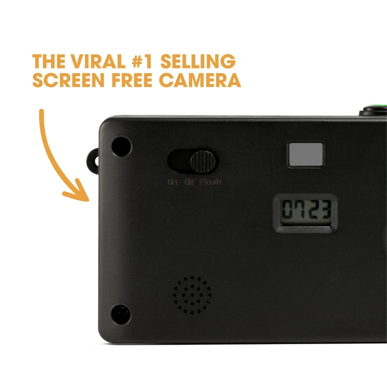 Camp Snap Screen-Free Digital Camera, Easy to Use, Point and