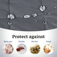 thumbnail image 4 of EGNMCR Sofa Cover Chair Cover Chair Cover Chair Sofa Protector Slip Sofa Cover For 1 Cushion Chair Furniture Protector Suitable For Kids Dog Sofa cushion, 4 of 8