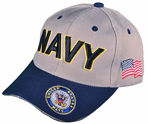 U S NAVY Hat Military NAVY Official Licensed Baseball cap Strapback Navy Blue 