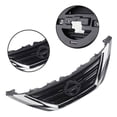 thumbnail image 5 of Grill Inserts Front Bumper Grille 623109HS1A Fits for Nissan Altima Sedan 4-Door 2016-2018, 5 of 5