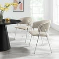 thumbnail image 2 of Nella Dining Chair Set of 2 in Almond Silver, 2 of 10