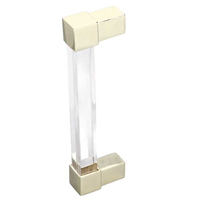 Tiradores de cajón de acrílico Jadeshay diseño simple para gabinetes y cajones