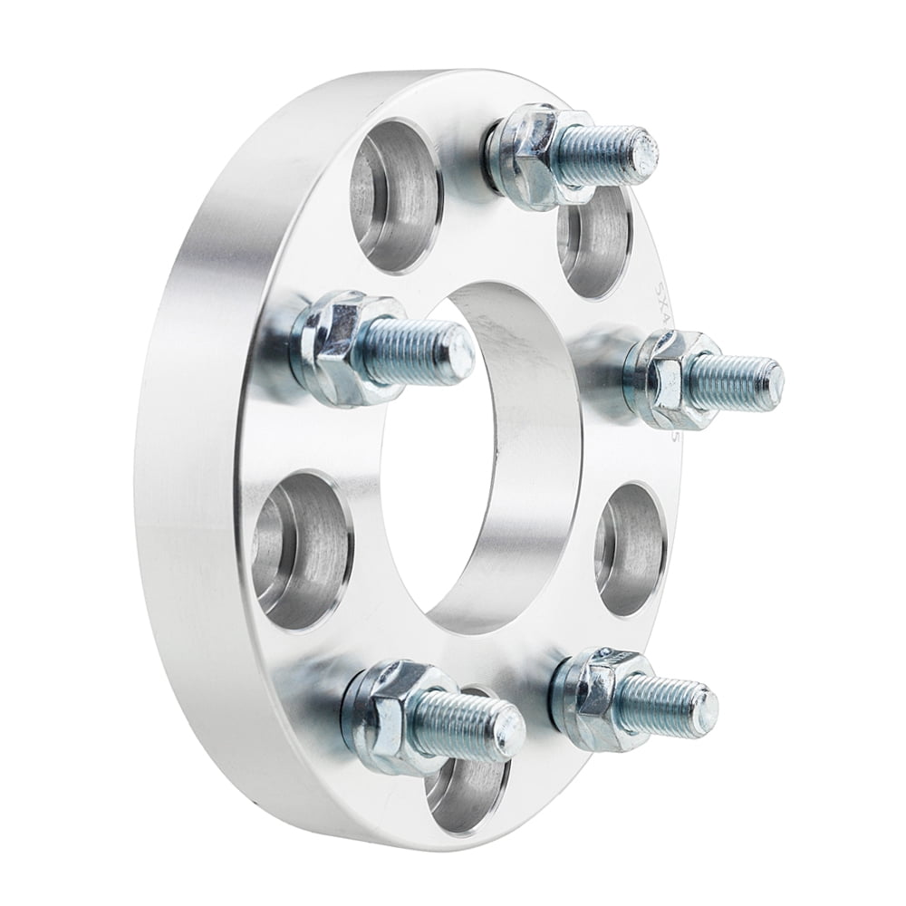 2PCS Professional Hub Centric Wheel Adapters for Chevrolet El Camino/Camaro/S10/Corvette, Silver