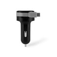 thumbnail image 1 of Aluratek 4.8A Car Charger with Built-in Type-C Rolling Ribbon Cable and USB Charging Port, 1 of 5