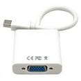 thumbnail image 1 of Mini DP DisplayPort Thunderbolt to VGA Male to Female Adapter Video Converter Cable for Apple, 1 of 4