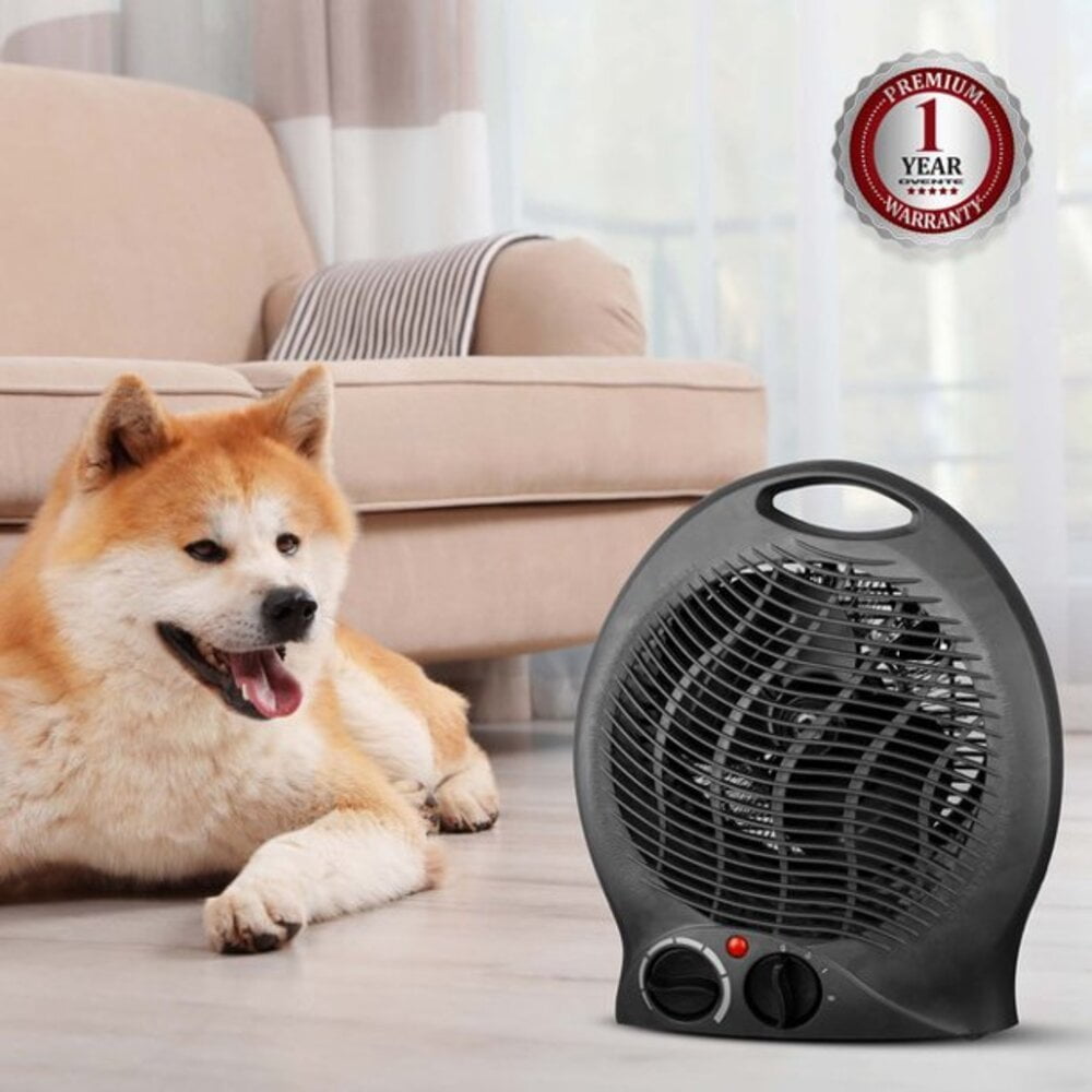 Ovente Portable Electric Heater with Thermostat Control, Indicator Light u0026  Safety Switch, Space Saving Heat up to 160 Square feet Perfect for Indoor,  Home, Bedroom Dorm Office Black, HE24B - Walmart.com