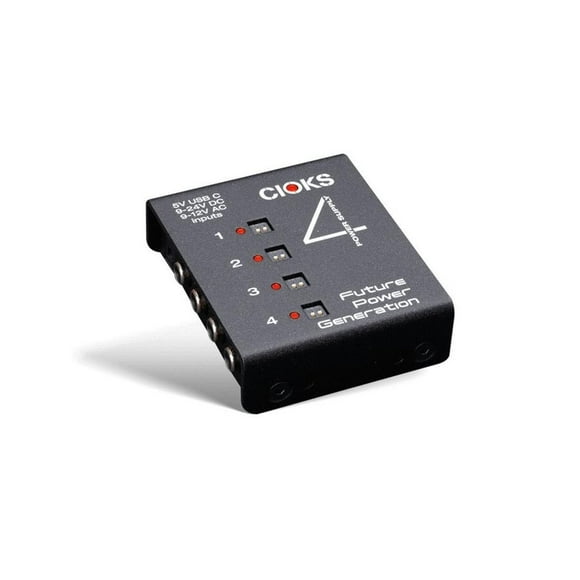 Fuente de alimentación Cooks DC-4 con 4 tomas DC de 6 W cada una