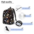 thumbnail image 3 of Rocae Butterfly1 for Durable Canvas Backpack Leisure Large Bag Travel Rucksack Multi-function Backpack Small, 3 of 8