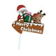 thumbnail image 4 of 2 Adornos Para Tartas Navideñas, Coloridos Artículos Para Fiestas, Decoración De Tartas, Estilo G, 4 of 8