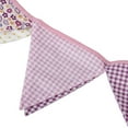 thumbnail image 5 of SASABAXI Bunting Banner Pennant 12Pcs Cotton Triangle Flags for General Users in Celebrations 90.5Inch, 5 of 8