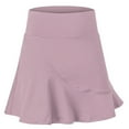 thumbnail image 2 of Idoravan Women's Basic Versatile Skirt Clearance Womens Sports Short Skirt Loose Fake Two-piece Anti-peep And Quick-drying Running Fitness Culottes Tennis Skirt, 2 of 9