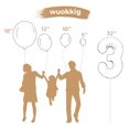 thumbnail image 3 of Globos decorativos para fiestas, Wuokkig Jungle Safari, cumpleaños, 3 of 7