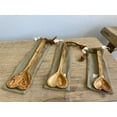 thumbnail image 1 of Premium Rustic Handmade Olive Wood Heart Shape Spoon\ Cooking Wooden Kitchen Utensils Heart Shape Multiple Sizes inches Gift, 1 of 4