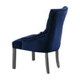 thumbnail image 2 of Sophie Velvet Upholstered Dining Chairs in Blue (Set of 2), 2 of 2