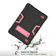 thumbnail image 6 of FIEWESEY for Vankyo MatrixPad Z4/Z4 Pro 10 Inch Tablet Case,Heavy-Duty Drop-Proof and Shock-Resistant Hybrid case(Built-in Stand), for Vankyo MatrixPad Z4/Z4 Pro/Llltrade 10 inch Tablet(Black+Pink), 6 of 7