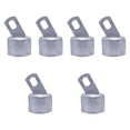 thumbnail image 4 of Tapa final de cierre de riel de cadena para accesorios de cierre de cercas PRÁCTICO FÁCIL Plata, 4 of 9