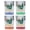 Multicolor (4-Pack), variant on Coeur D'Alene Idaho Vintage Design Souvenir 2 oz Square Shot Glass – Blue