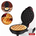 thumbnail image 1 of Mini Electric Egg Cake and Waffle Maker - Pan Eggette Machine for Breakfast Treats, 1 of 7