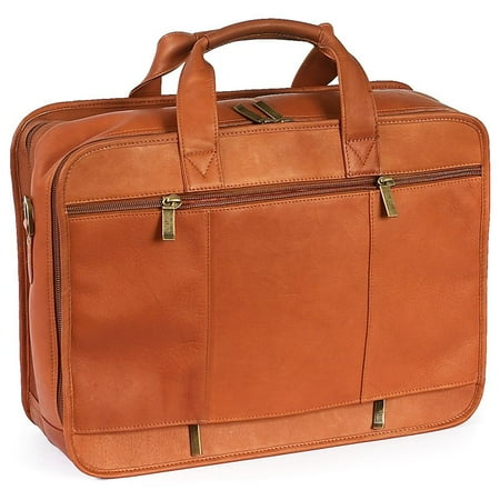ClaireChase Executive Computer Briefcase - Saddle