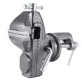 thumbnail image 2 of Bench Vise Desktop Vise 360 Degree Rotatable High Hardness Adjustable Vise Jaws Iron Construction Light-Duty Trolleys For Factory, 2 of 8