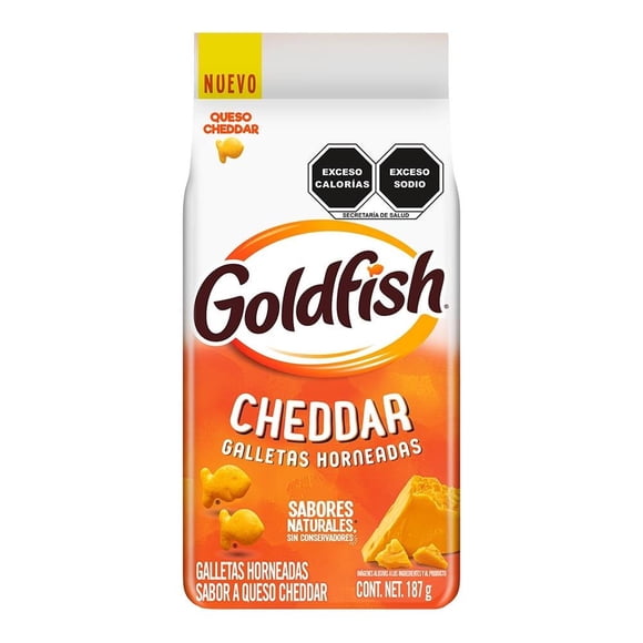 Galleta horneada Pepperidge Farm Goldfish Queso Cheddar 187 g