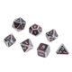 thumbnail image 3 of Dados Poliédricos Zulema 7 Piezas Lote de dados poliédricos Color Negro, 3 of 7