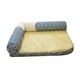 thumbnail image 2 of Cama refrescante para mascotas con almohada, estera de verano para mascotas, cama refrescante para perros pequeños, hogar, viajes, gatos, cachorros L, 2 of 9