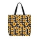 thumbnail image 1 of Easygdp Vintage Black White Plaid Sunflowe Bolsa Tote para Mujer, Bolso de Hombro para Trabajo, Playa, Viajes, Compras y Supermercado, 1 of 7