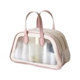 thumbnail image 4 of Paokuoon Travel Wash Bag Large Capacity Waterproof Makeup Storage with Zipper Clear Toiletry Wash Travel Accessory, 4 of 7