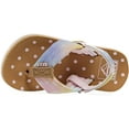 thumbnail image 5 of Reef AHI Girls Sandals  Flip Flops for Girls Big Kid 8-12 Years 6-7 Big Kid Watercolor, 5 of 7