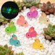 thumbnail image 2 of Adornos luminosos de conejos para micropaisajes, figuras de conejos que brillan en la oscuridad para micropaisajes de musgo, decoración de acuarios, accesorios de bricolaje, 2 of 8