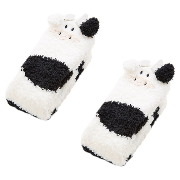 LOLIPPYY 1 Pair Thick Winter Warm Socks, Soft Cozy Thermal Floor Hosiery for Cold Weather, Insulated Stockings for Extra Warmth