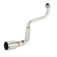 thumbnail image 3 of Tubo de escape intermedio, silenciador intermedio de escape modificado para motocicleta Tubo de ventilación confiable y duradero, 3 of 9
