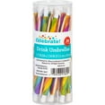 Way to Celebrate Rainbow Umbrella Picks, 25 Count