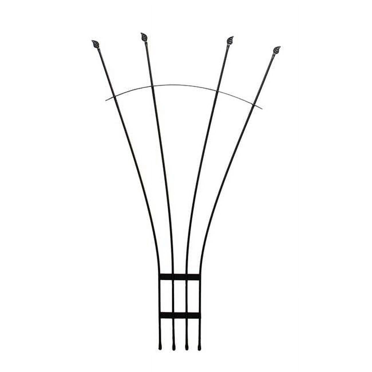 Achla FT-37G 38''W X 56''H Iron Fan Trellis I