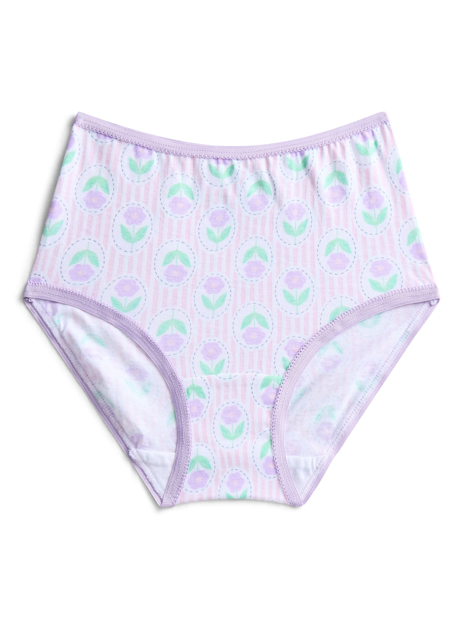 Easter Girls Cotton Underwear Briefs from Way To Celebrate, 5-Pack, Sizes S-XL