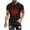 Black, variant on Men's Valentine's Day T-Shirt,Heart Printing Short Sleeve Fitness T-shirt Valentine's Day Gift for Him